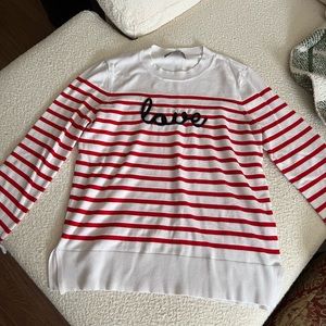 Marled Striped Long Sleeve
